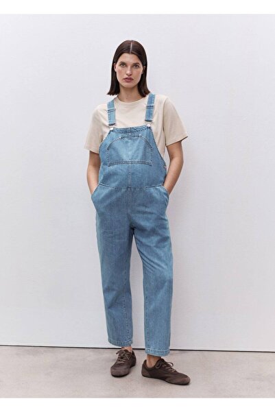 MANGO Woman Denim hamile tulumu