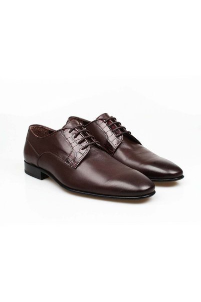Butik PANTOFI BĂRBAȚI DIN PIELE GENUINĂ CU șireturi MARO