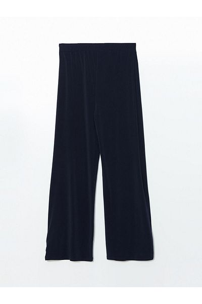 LC Waikiki LCW Damenhose mit weitem Bein und elastischem Bund