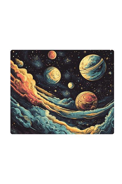 lili hediyelik Universe Printed Mousepad 17.5X21.5 cm