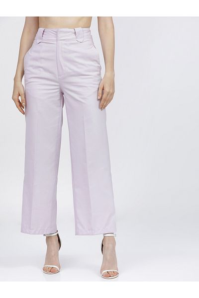 Tokyo Talkies By Styli High Rise Flared Trousers