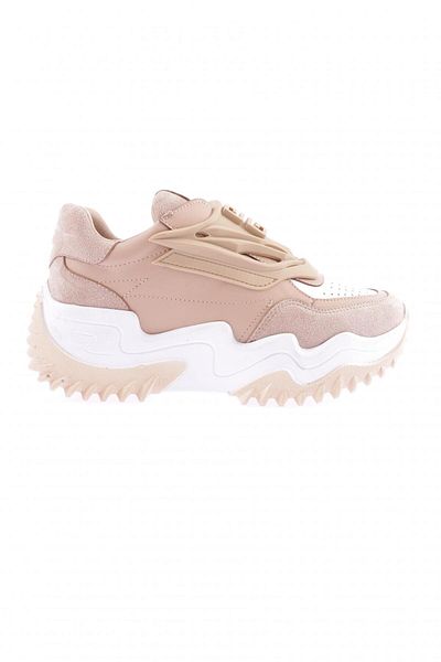 DGN Pantofi de damă cu talpă groasă cu detalii laser Pantofi bronz 36462831