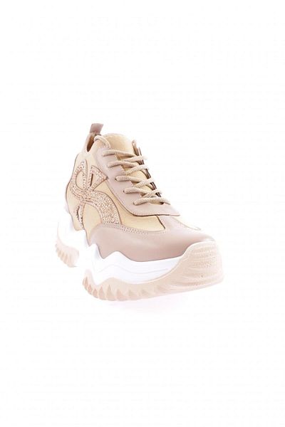 DGN Pantofi pantofi de damă cu talpă groasă Mega Silver Stone 3642831