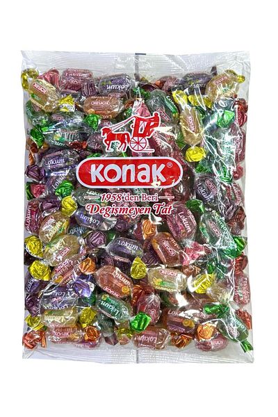 KONAK Jelly Turkish Delight Fruit Candy 1 kg