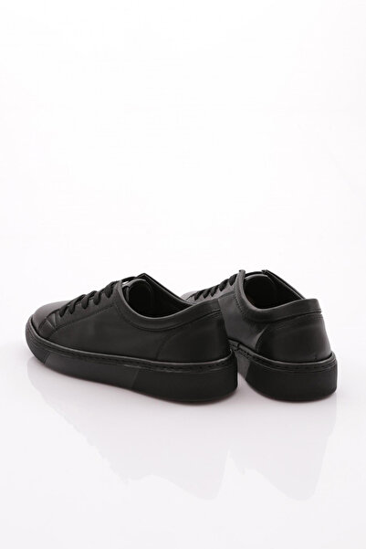 DGN Dámské šněrovací tenisky s plochou podrážkou černé 5662678