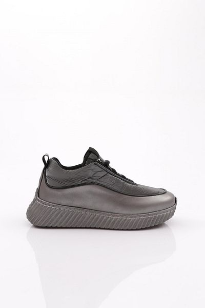 DGN M077 Pantofi sport cu dungi și șireturi pentru femei
