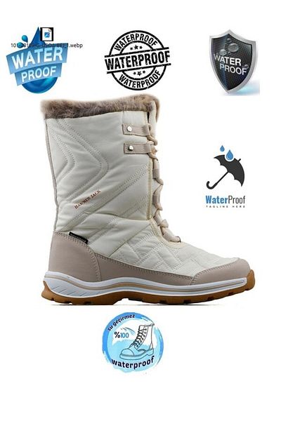 DOZZER H Jack Γυναικείες Super Warm Fleece Αδιάβροχες καθημερινές μπότες