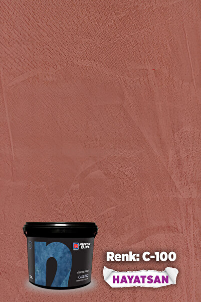 Nippon Paint CALCINO – Mermer dokulu dekoratif efekt boya -#4 - 2,5 kg