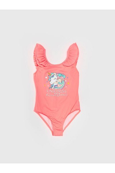 LC Waikiki Printed Girl's Swimsuit (S3)