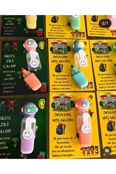 imzatasarım Ara Tatil Sınıf Hediyesi Okuyorum Kur'an Hatırası  Okulun İlk Gün...