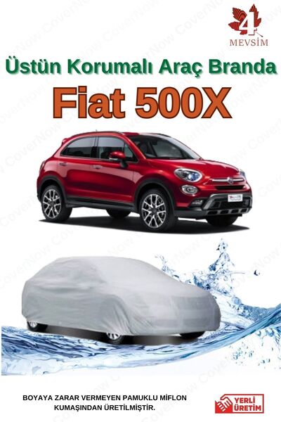 AutoEN Fiat 500X Oto Brandası Araba Çadırı - GRİ