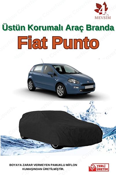 AutoEN Fiat Punto Oto Brandası Araba Çadırı - SİYAH