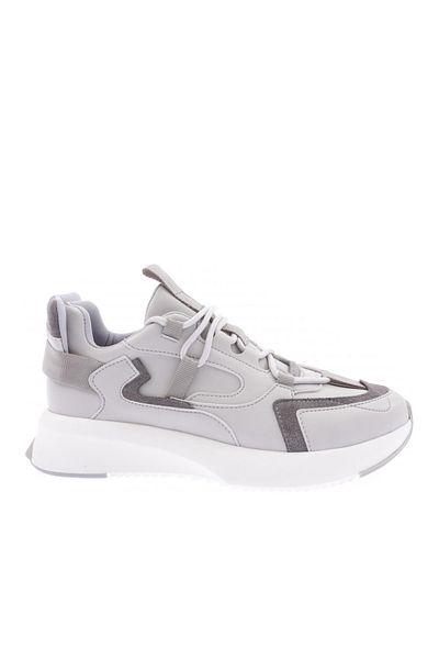 DGN Pantofi de damă cu șireturi, gri 792313138