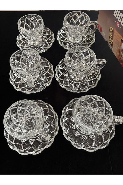 ORTAKÖY CENNETİ 6 Personality Turkish Coffee Cup12 Pieces100 ml