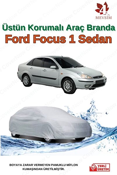AutoEN Ford Focus 1 Sedan Oto Brandası Araba Çadırı - GRİ