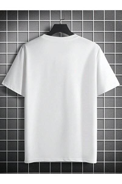 uyguntarz Μπλουζάκι Unisex ριγέ Whatever Printed Oversize