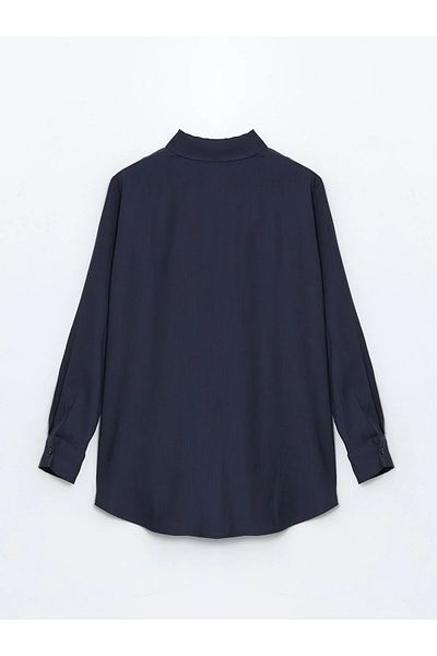 LC Waikiki Modest Linen Blended Women's Casual Fit Shirt Tunic