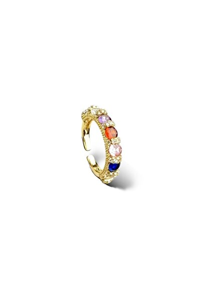 neslyaccessories Çok Renkli Çelik Yüzük