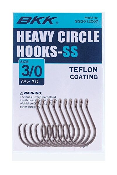 BKK Ss Heavy Circle Olta Iğnesi 8/0 5 Pcs