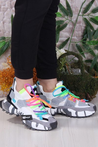 fort Gj Elanur Comfortable Thick Sole Special Design Sneaker Women's Sports Shoes