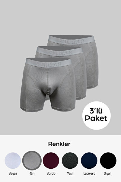 TULGAR Bambu Boxer 3'lü Paket