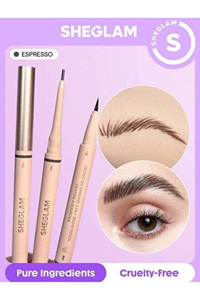 SHEGLAM Brows on Demand 2-in-1 Brow Pencil