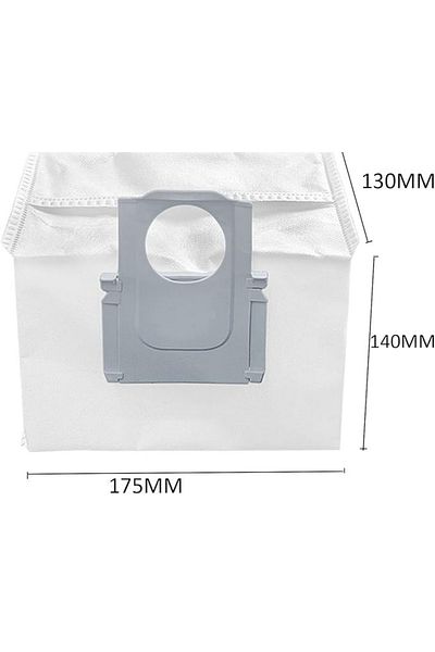 RotRever Roborock S7 Maxv Ultra,S7 Pro Ultra,Roborock Q7+Q7 Max+Q7 Plus Compatible Dust Bag-6 Pieces
