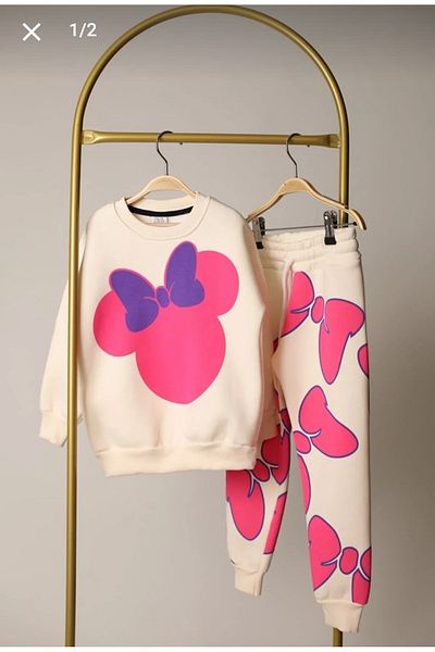 ASİL BABY KİDS 3 Thread Bottom Top Suit 100% Cotton