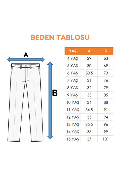 GİYİCEM TEKSTİL Kız Çocuk Dizi Pileli İspanyol Kot Pantolon 2200