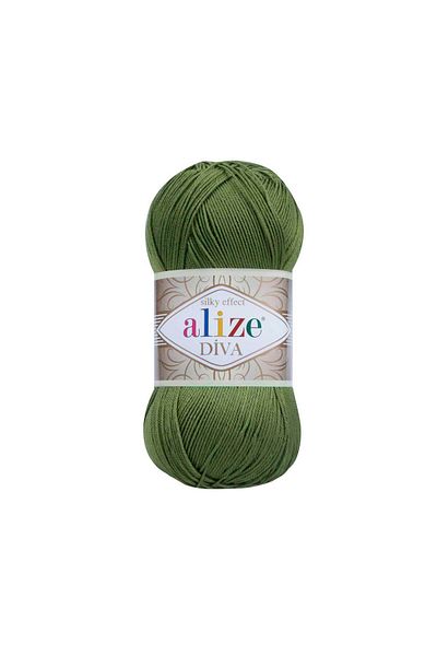 Alize Diva - 79 Camouflage Knitting Thread (5 Pieces)