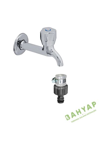 Bahyap Automatic Clamp Tap Connection Hose Attachment with Jack