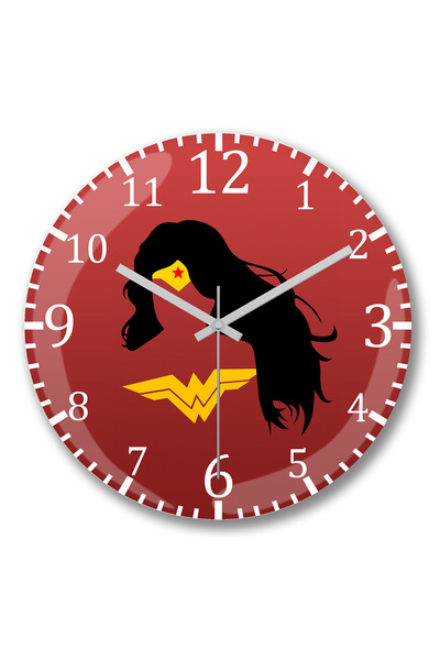 BASKI DÜNYASI Ceas de perete minimalist Multer Maravilha din sticlă autentică bombată