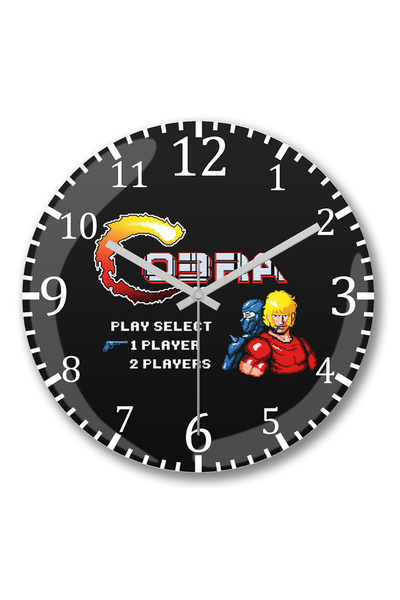 BASKI DÜNYASI Ceas de perete Cobra Player Select pentru jocuri video, din sti...