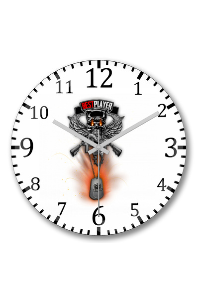 BASKI DÜNYASI Ceas de perete Bestplay din sticlă autentică bombată
