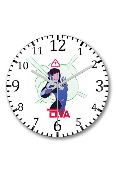 BASKI DÜNYASI Ceas de perete Explosao Dva din sticlă autentică bombată