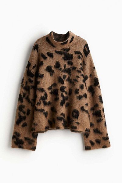 H&M Mohair-blend turtleneck jumper
