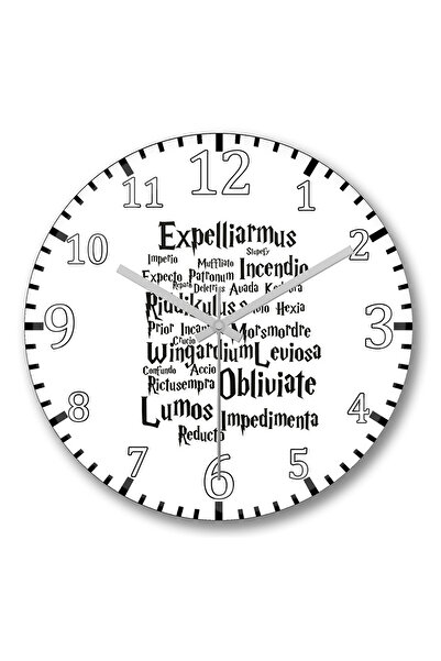 BASKI DÜNYASI Ceas de perete Harry Potter Kokeshis din sticlă autentică bombată