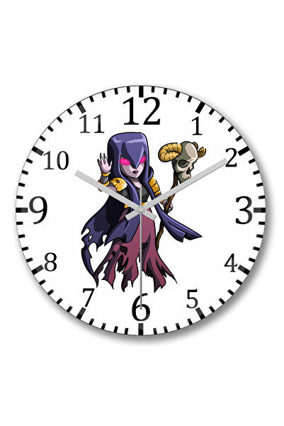 BASKI DÜNYASI Ceas de perete Unset din sticlă autentică bombată