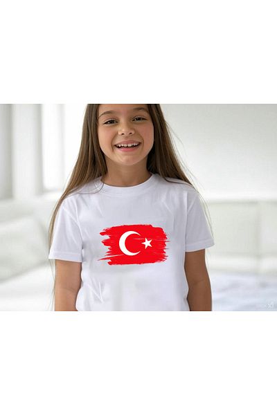 Let's Wear 23 Απριλίου 29 Οκτωβρίου 10 Νοεμβρίου 19 Μαΐου Προσαρμοσμένο παιδικό μπλουζάκι Παιδικό μπλουζάκι με λαιμόκοψη από βαμβάκι