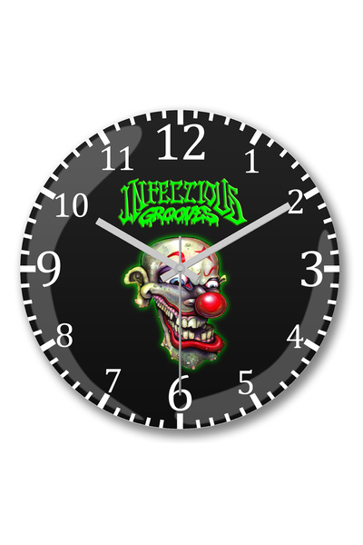 BASKI DÜNYASI Ceas de perete Infectious Grooves Groove Family Cyco din sticlă...