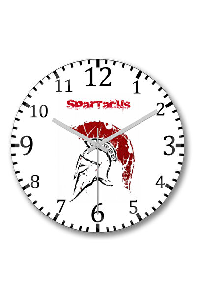 BASKI DÜNYASI Ceas de perete Kpoficial din sticlă autentică bombată