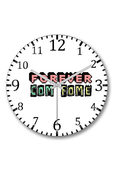 BASKI DÜNYASI كوبي براينت ليجيند لايف للأبد ساعة حائط من الزجاج الحقيقي