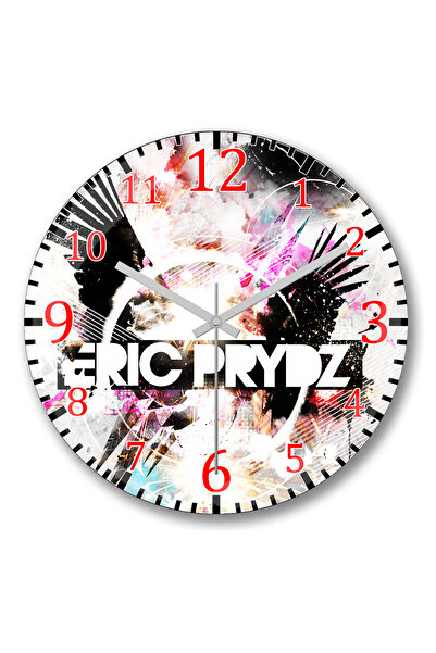 BASKI DÜNYASI Ceas de perete Ericprydz din sticlă autentică