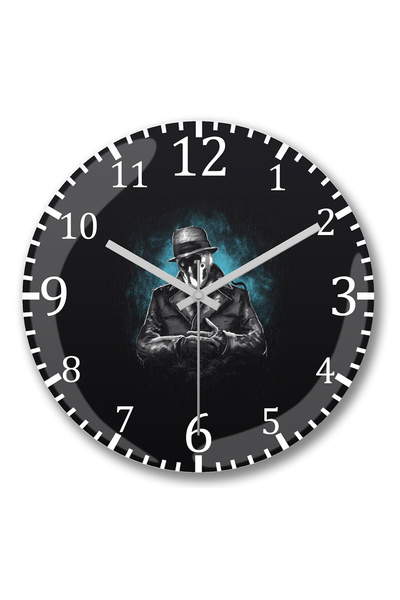 BASKI DÜNYASI Ceas de perete The Last Vigilante din sticlă autentică bombată