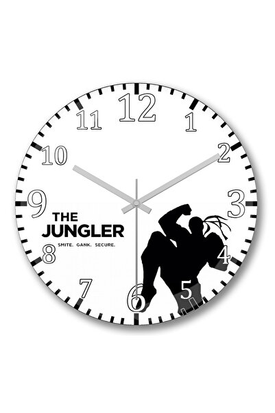 BASKI DÜNYASI ساعة حائط بشعار فلاش ستار لابز ناسا من الزجاج الحقيقي المنحني