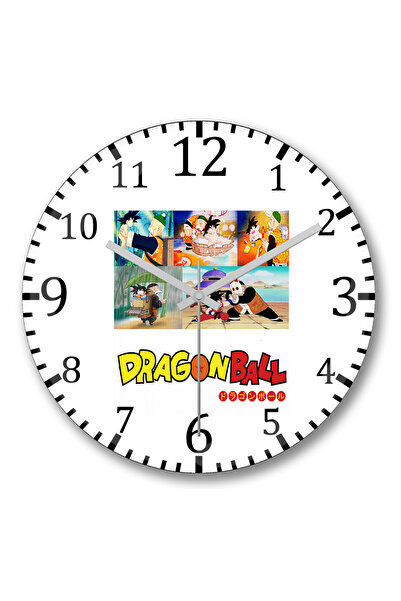 BASKI DÜNYASI Ceas de perete Dragon Ball Anime din sticlă autentică bombată