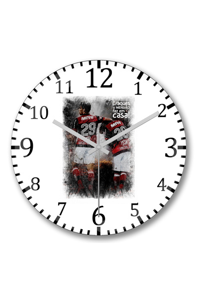 BASKI DÜNYASI Fabrica de Craques Ceas de perete Bombeli din sticlă autentică