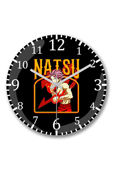 BASKI DÜNYASI Ceas de perete Fairy Tail Natsu Dragneel în poziție de luptă di...