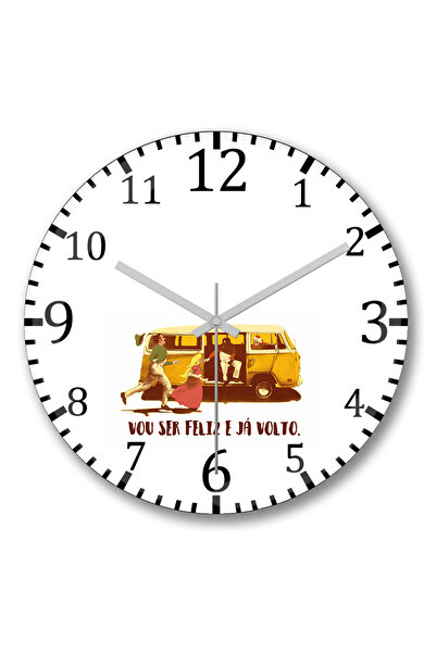 BASKI DÜNYASI ساعة حائط كومبي ماريو من الزجاج الحقيقي المنحني