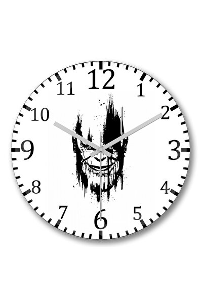 BASKI DÜNYASI Ceas de perete Avengers din sticlă autentică bombată